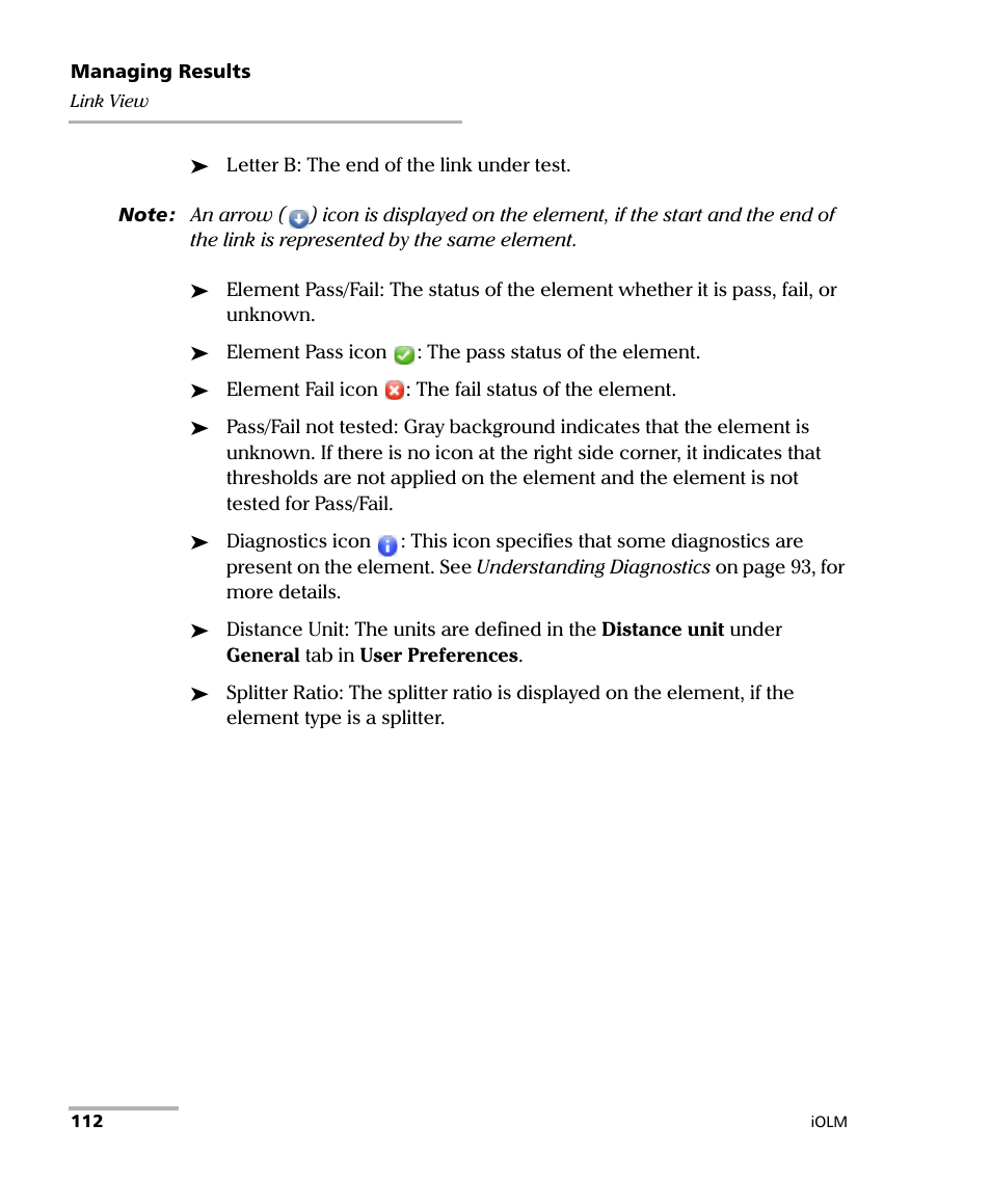 EXFO iOLM User Manual | Page 118 / 186