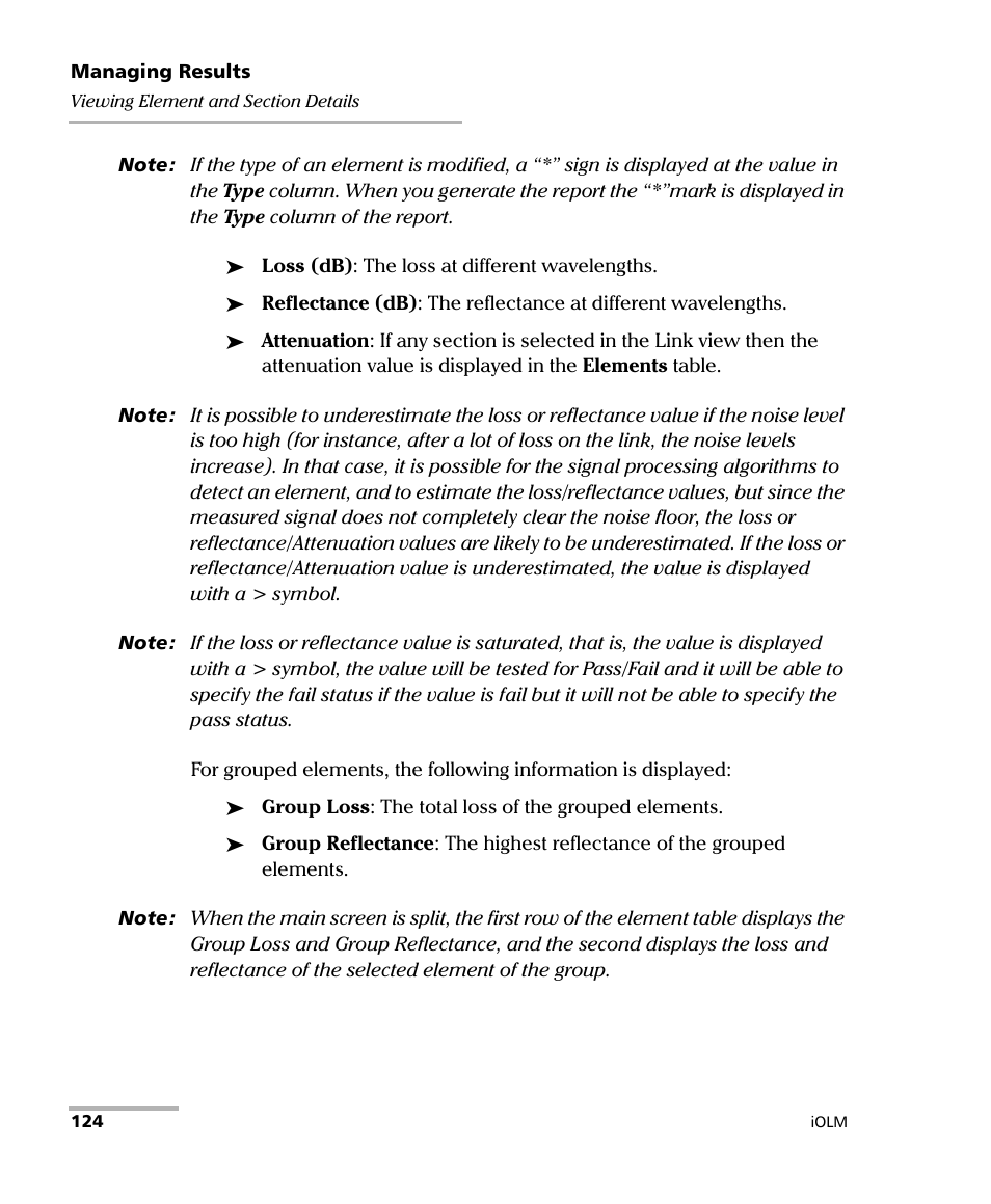 EXFO iOLM User Manual | Page 130 / 186