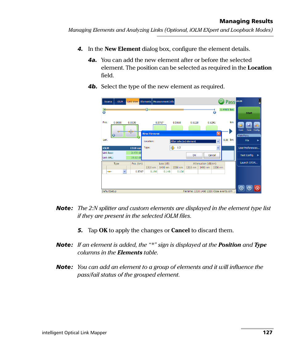 EXFO iOLM User Manual | Page 133 / 186
