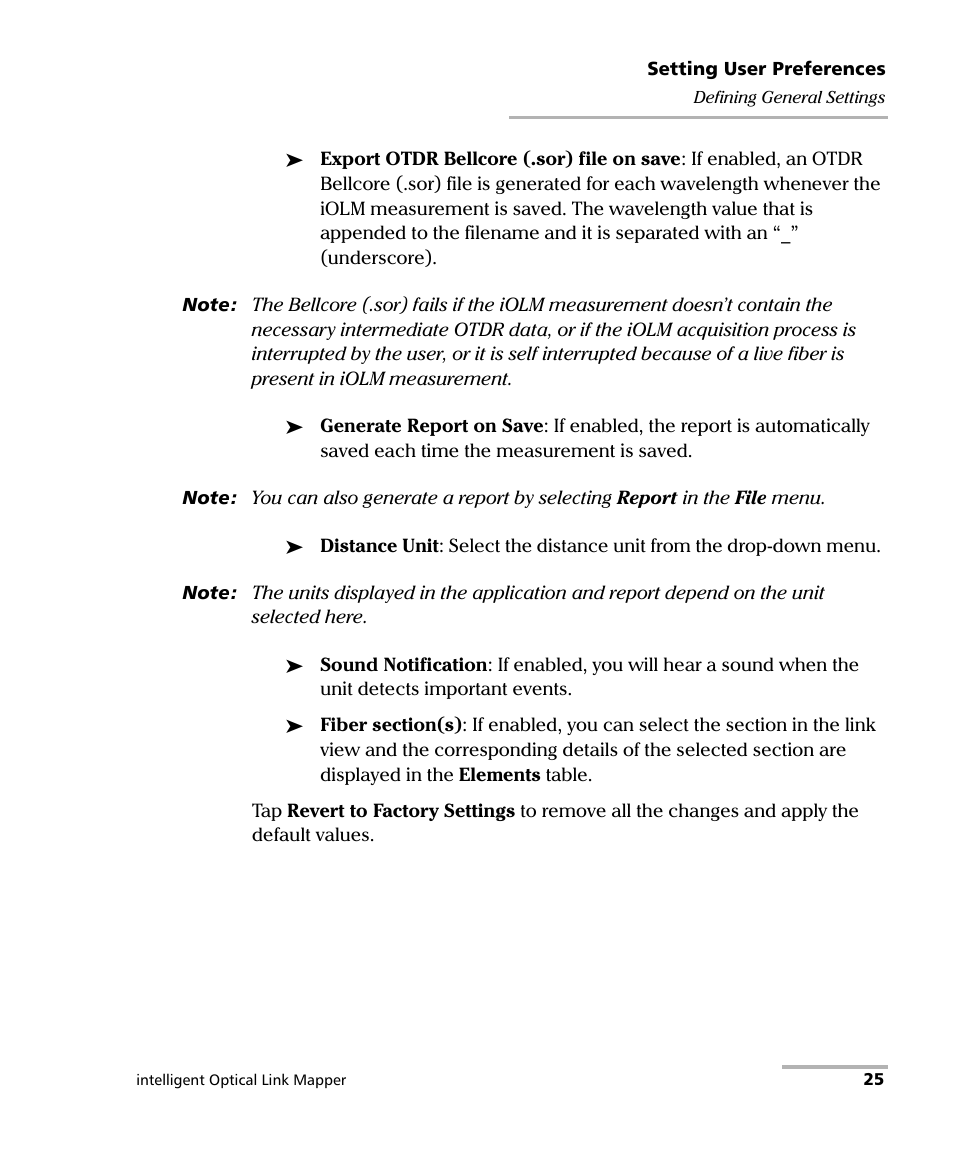 EXFO iOLM User Manual | Page 31 / 186