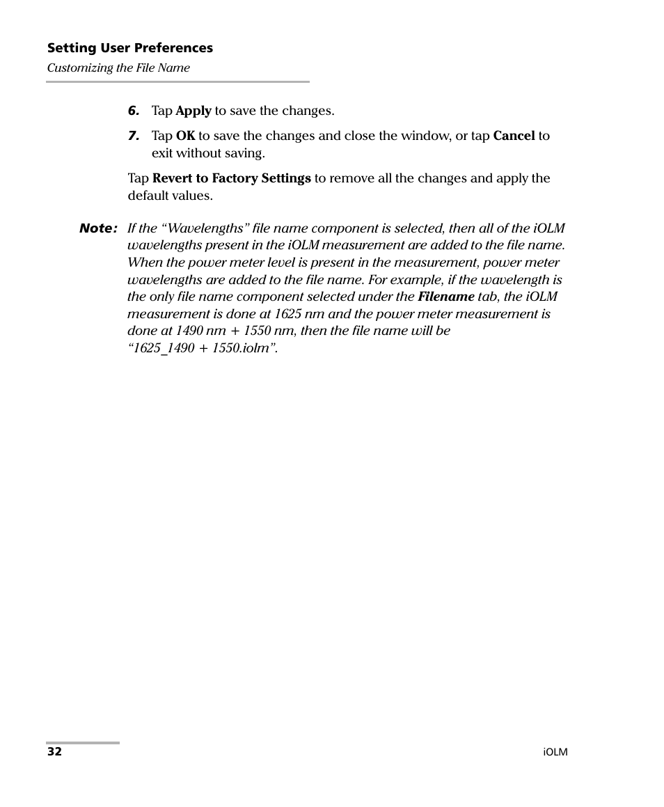 EXFO iOLM User Manual | Page 38 / 186