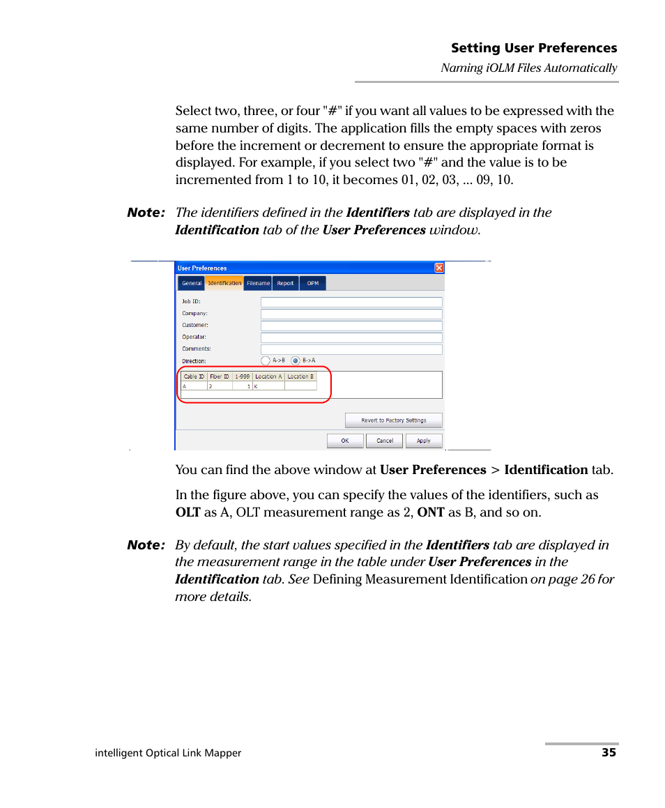 EXFO iOLM User Manual | Page 41 / 186