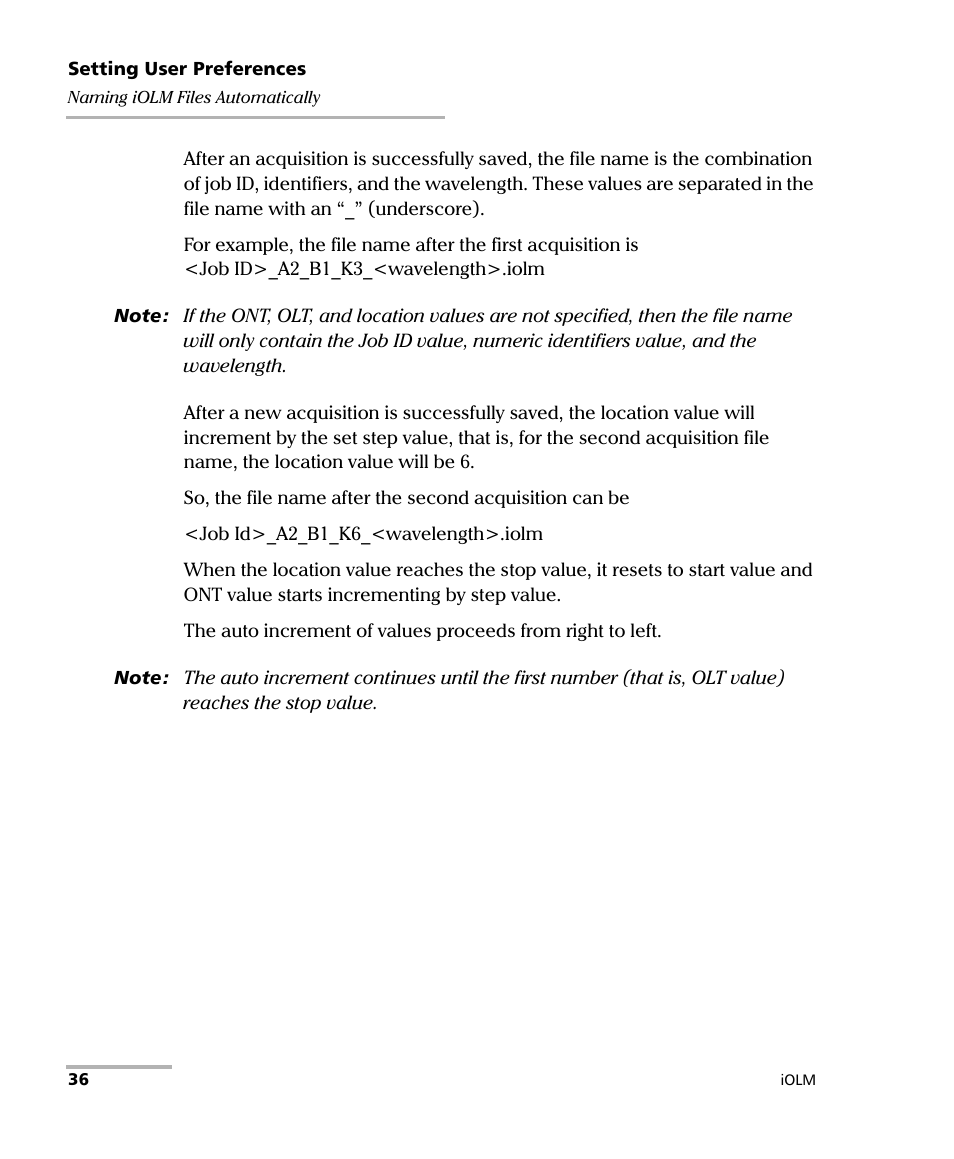 EXFO iOLM User Manual | Page 42 / 186