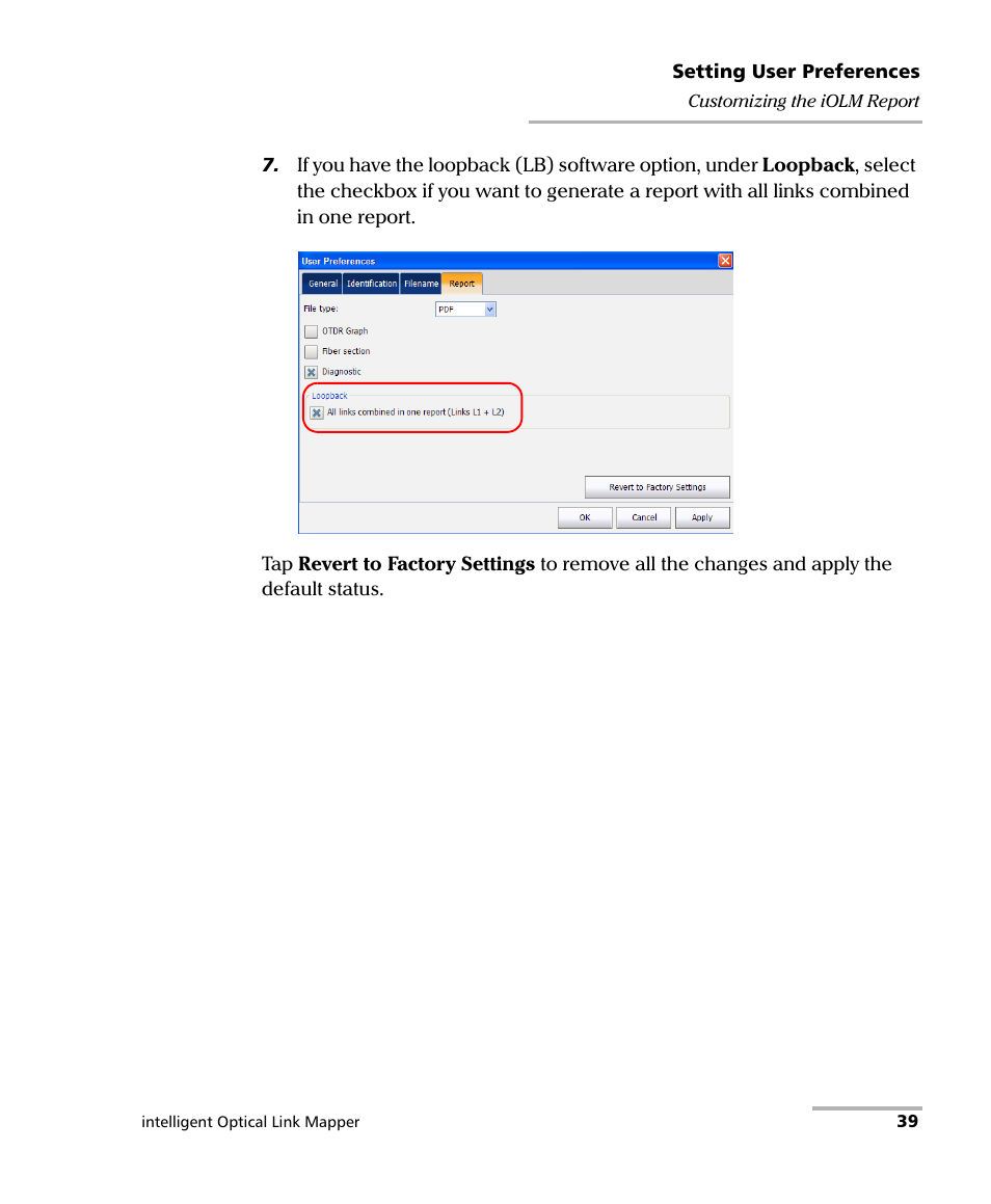 EXFO iOLM User Manual | Page 45 / 186