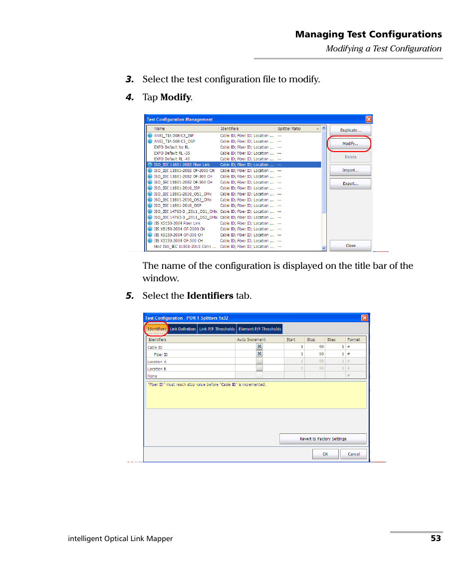 EXFO iOLM User Manual | Page 59 / 186