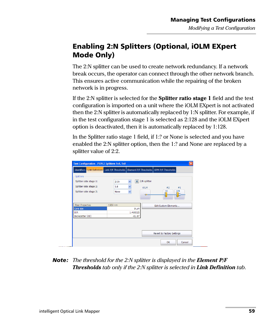 EXFO iOLM User Manual | Page 65 / 186