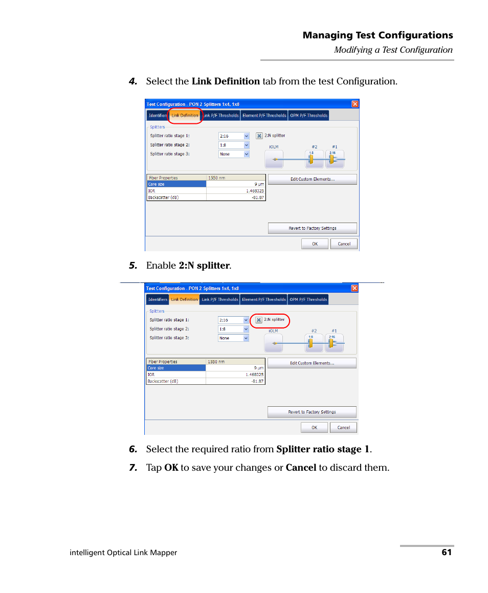 EXFO iOLM User Manual | Page 67 / 186