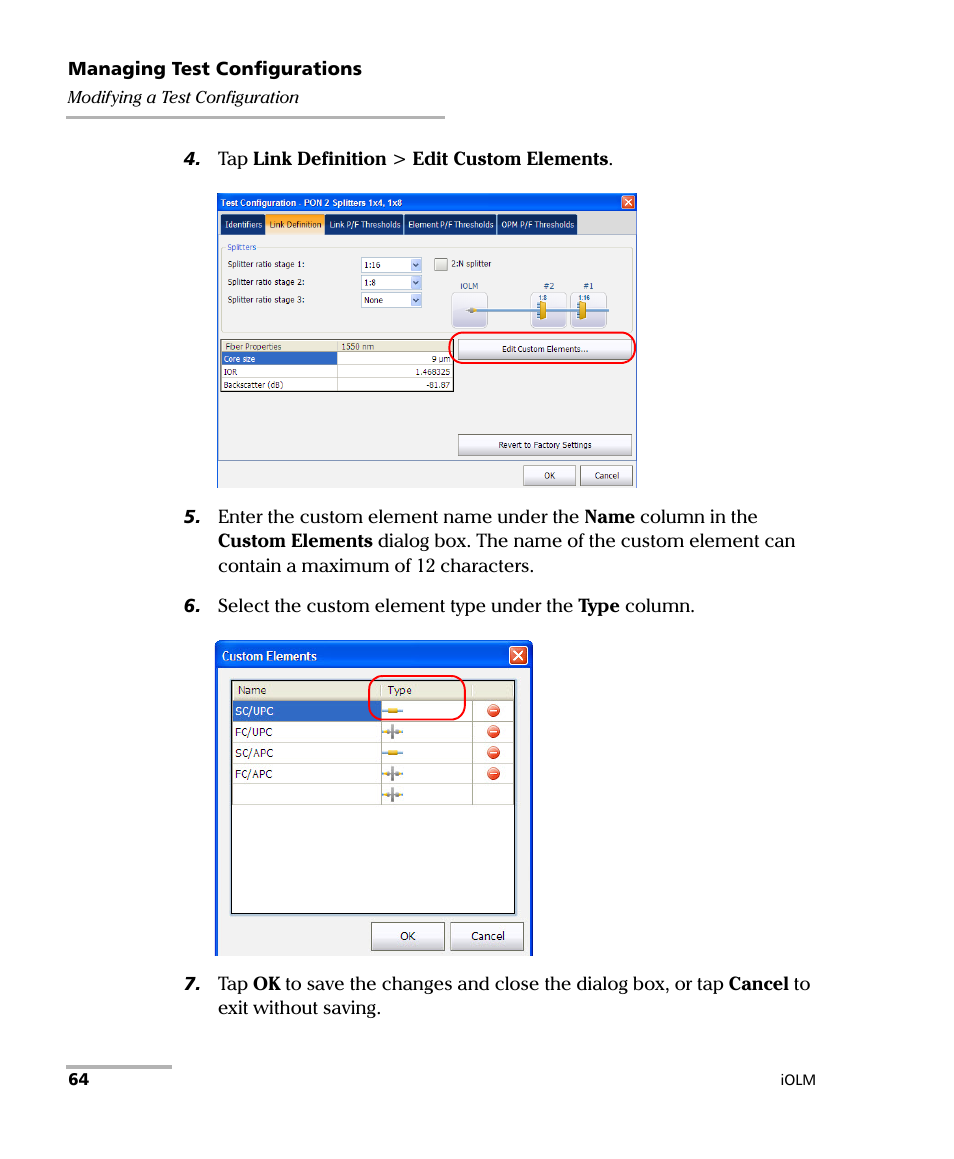 EXFO iOLM User Manual | Page 70 / 186