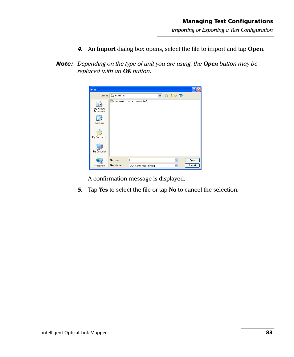 EXFO iOLM User Manual | Page 89 / 186