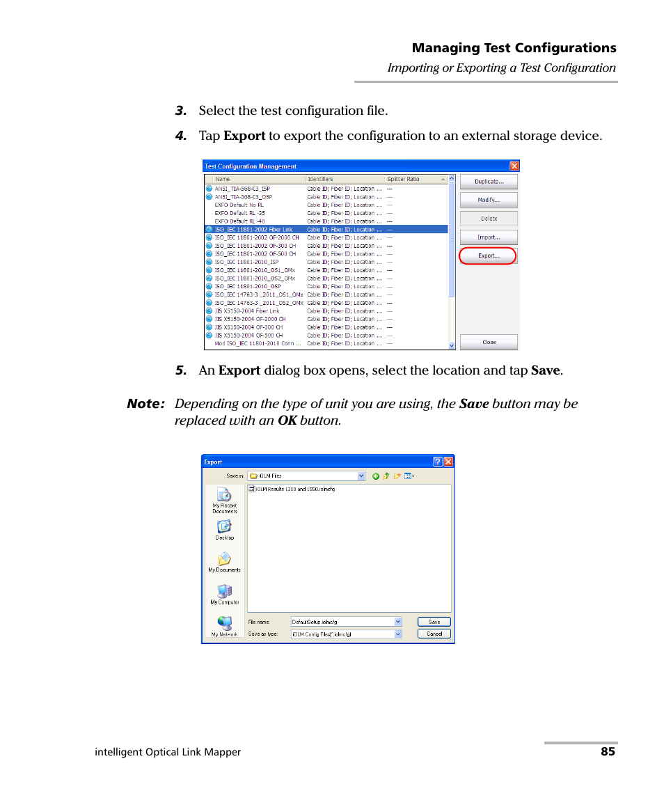 EXFO iOLM User Manual | Page 91 / 186