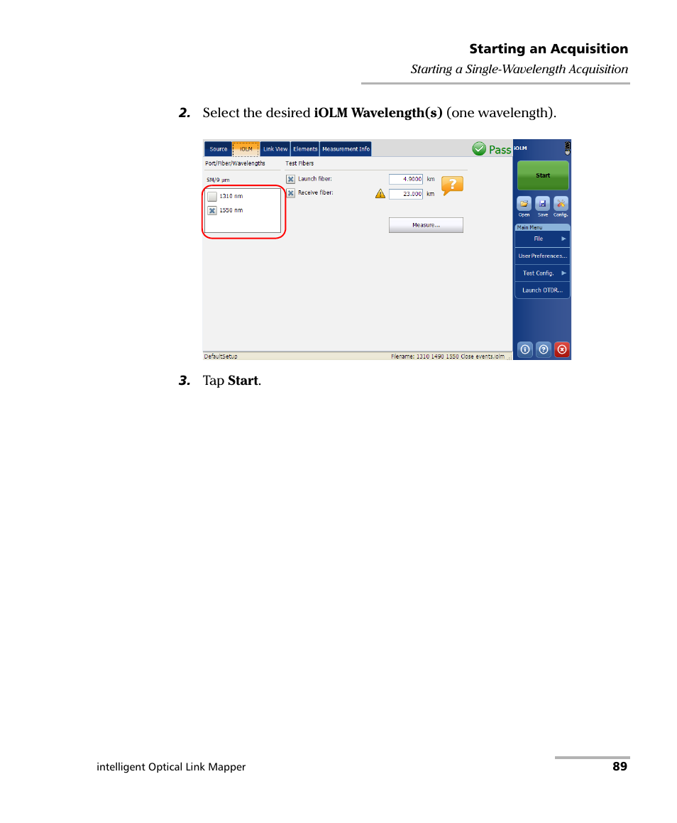 EXFO iOLM User Manual | Page 95 / 186