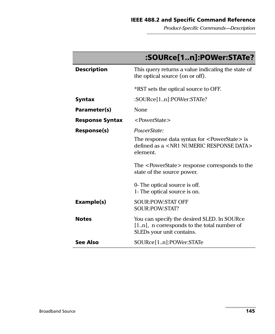 Source[1..n]:power:state | EXFO FLS-2200 Broadband Source User Manual | Page 153 / 183