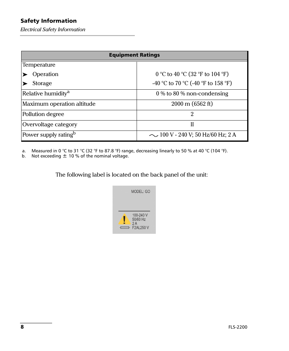 EXFO FLS-2200 Broadband Source User Manual | Page 16 / 183
