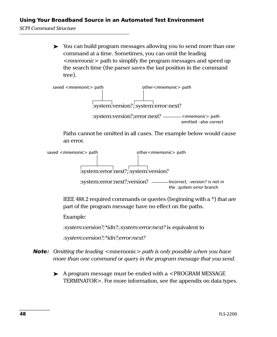 EXFO FLS-2200 Broadband Source User Manual | Page 56 / 183