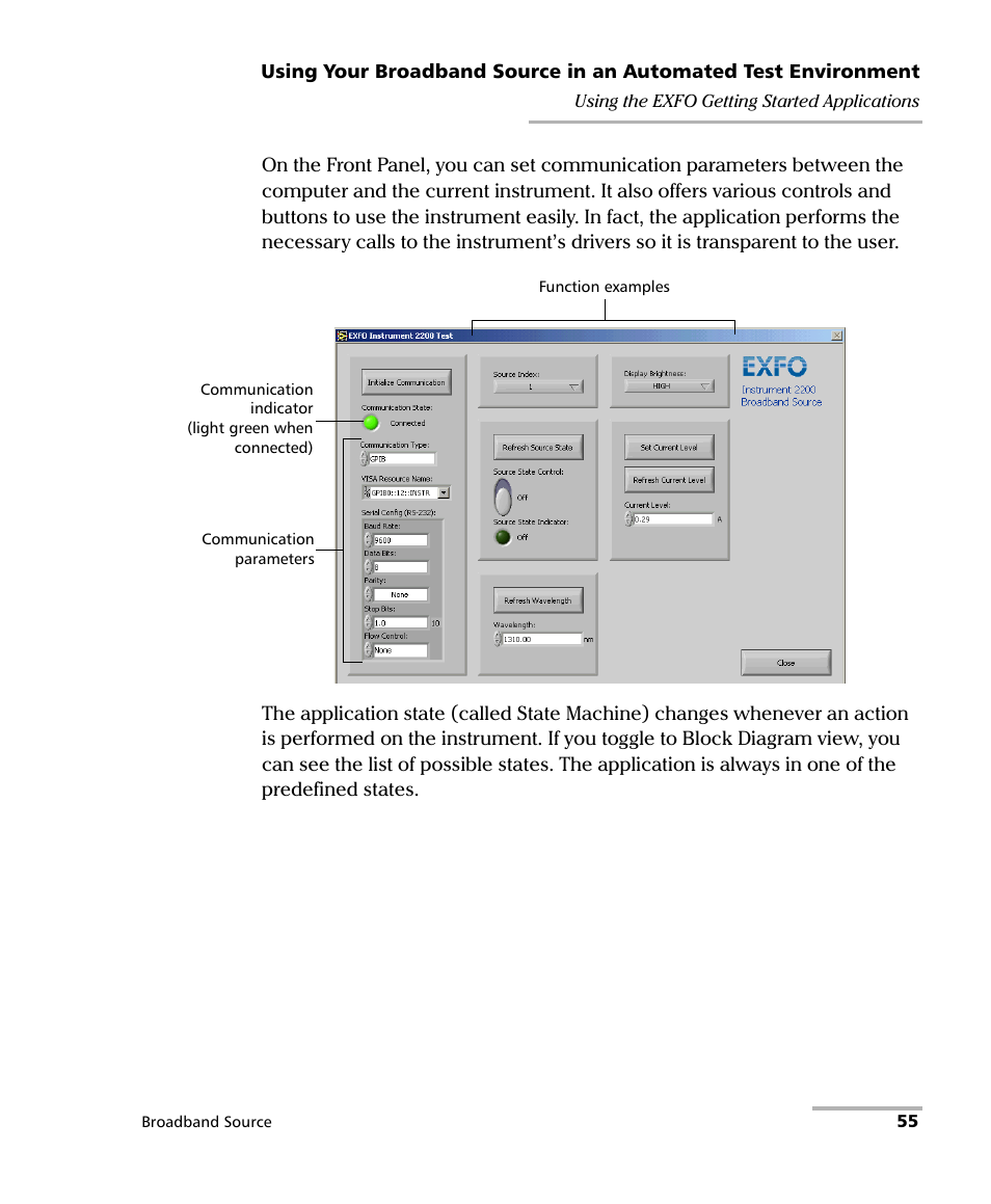 EXFO FLS-2200 Broadband Source User Manual | Page 63 / 183