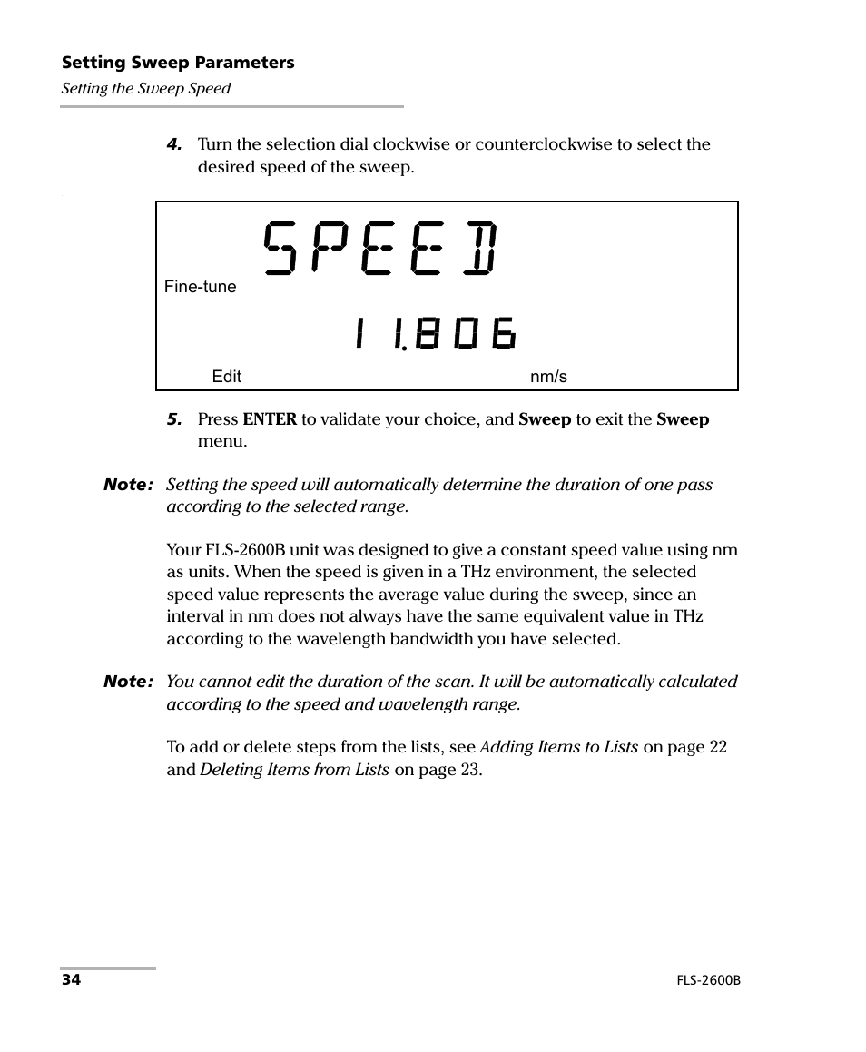 EXFO FLS-2600B Tunable Laser Source User Manual | Page 42 / 157