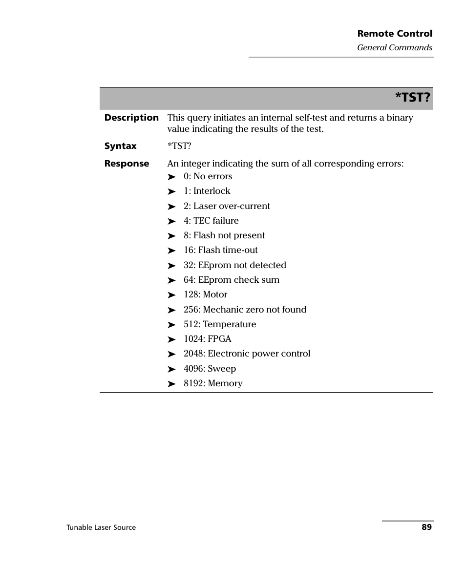 EXFO FLS-2600B Tunable Laser Source User Manual | Page 97 / 157