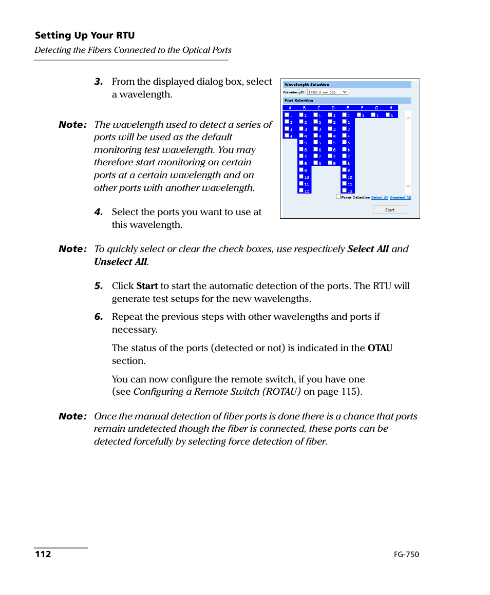 EXFO FG-750 User Manual | Page 126 / 338