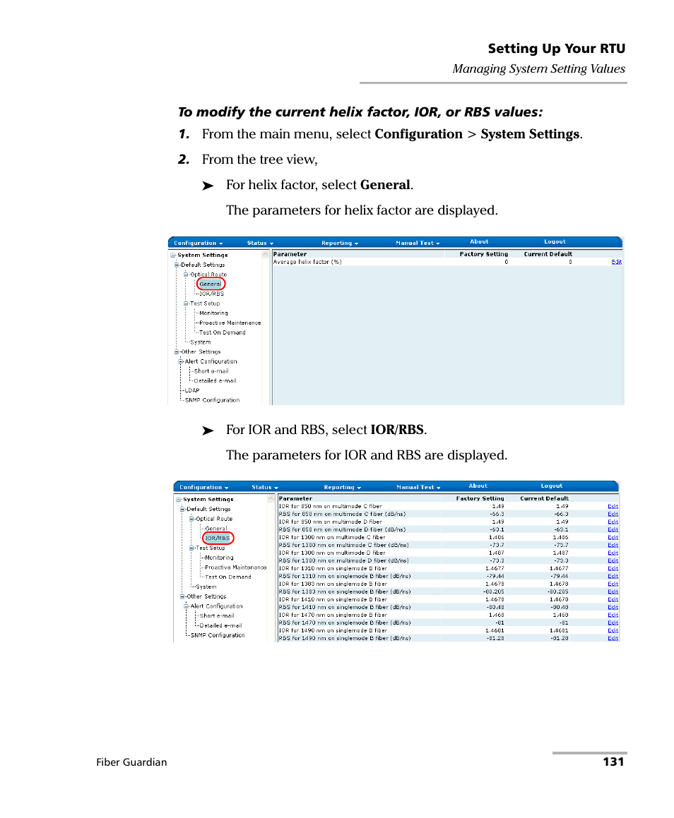 EXFO FG-750 User Manual | Page 145 / 338