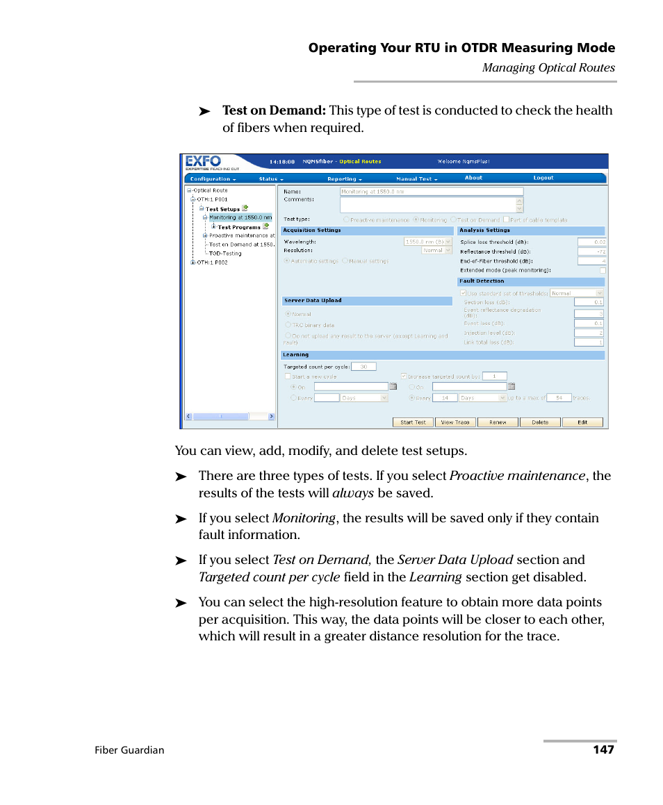 EXFO FG-750 User Manual | Page 161 / 338