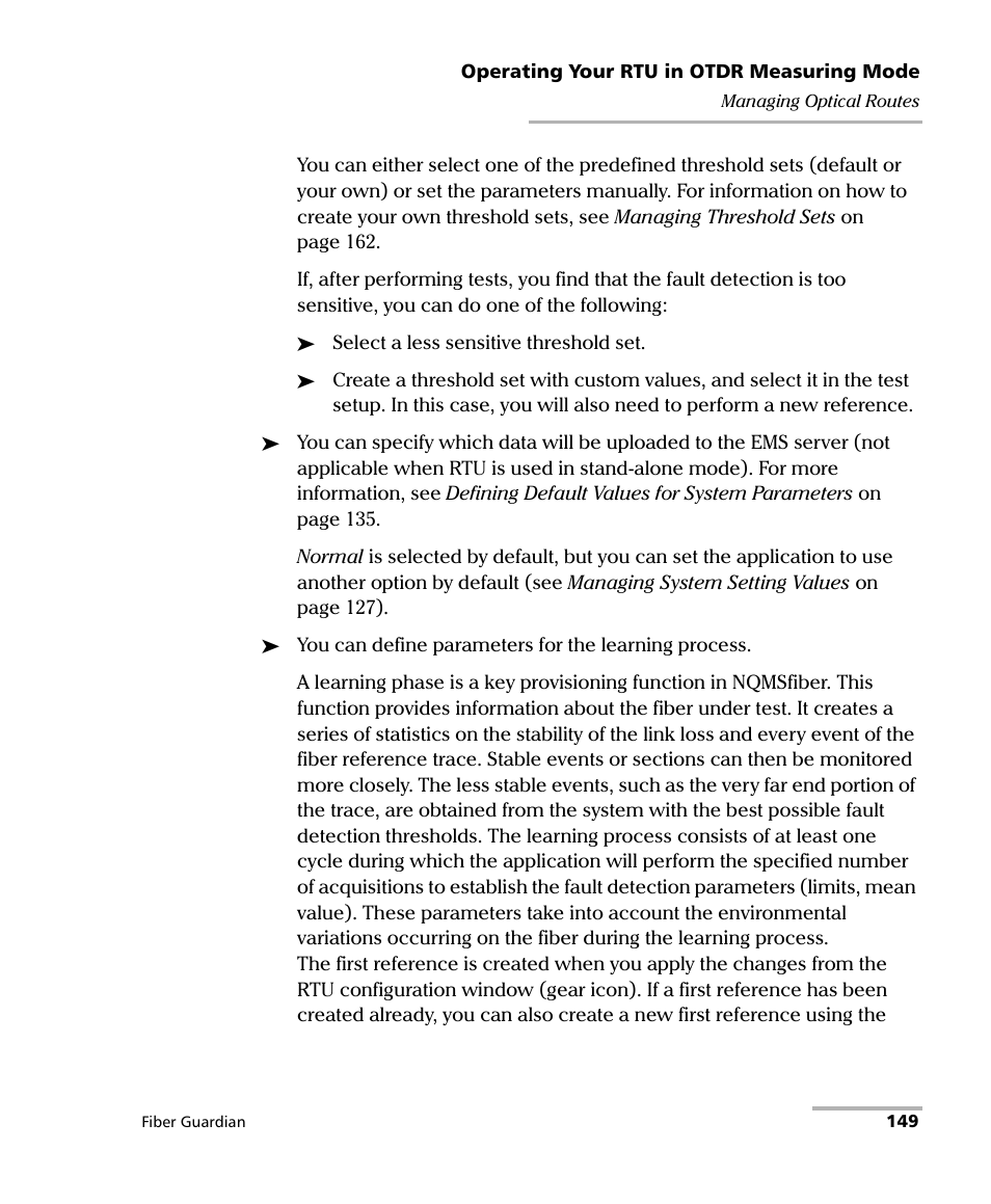 EXFO FG-750 User Manual | Page 163 / 338