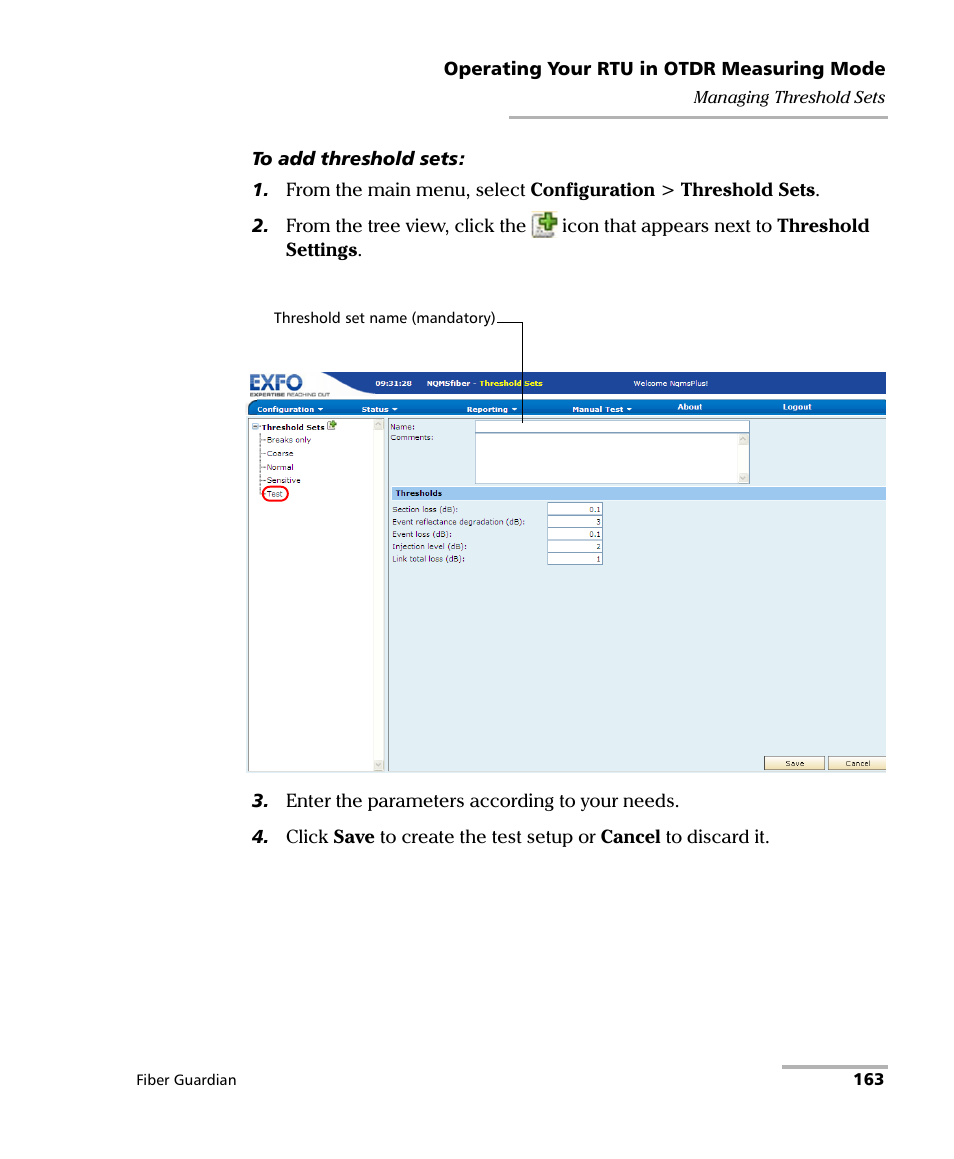 EXFO FG-750 User Manual | Page 177 / 338