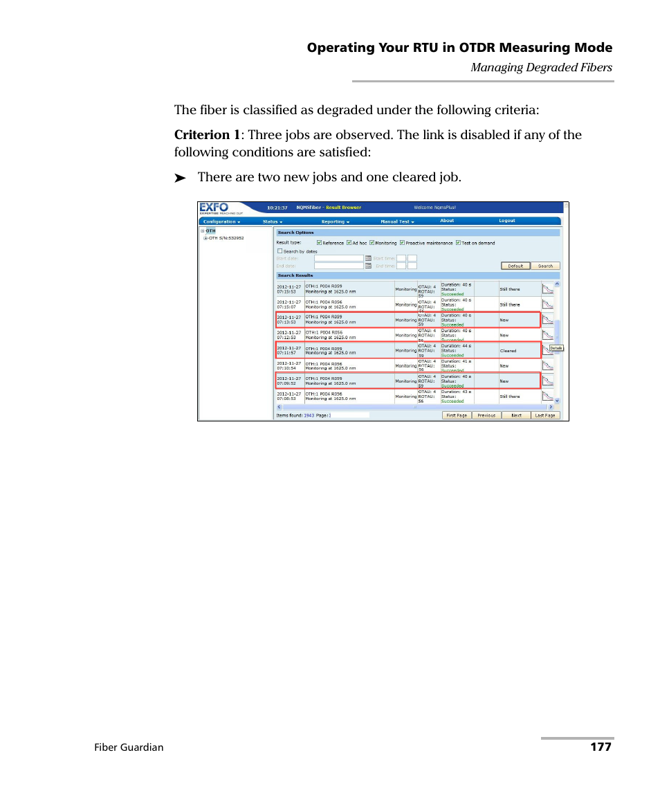 EXFO FG-750 User Manual | Page 191 / 338