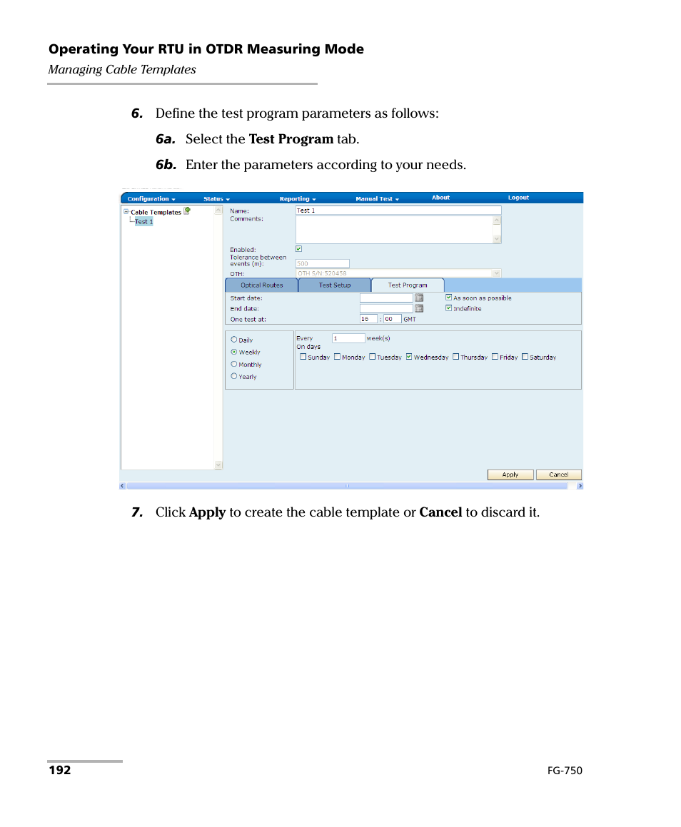 EXFO FG-750 User Manual | Page 206 / 338