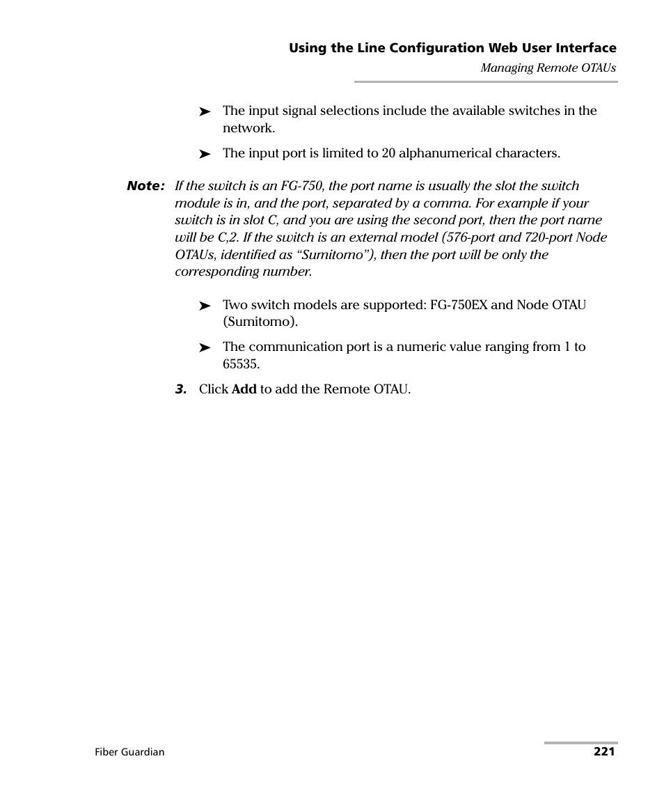 EXFO FG-750 User Manual | Page 235 / 338