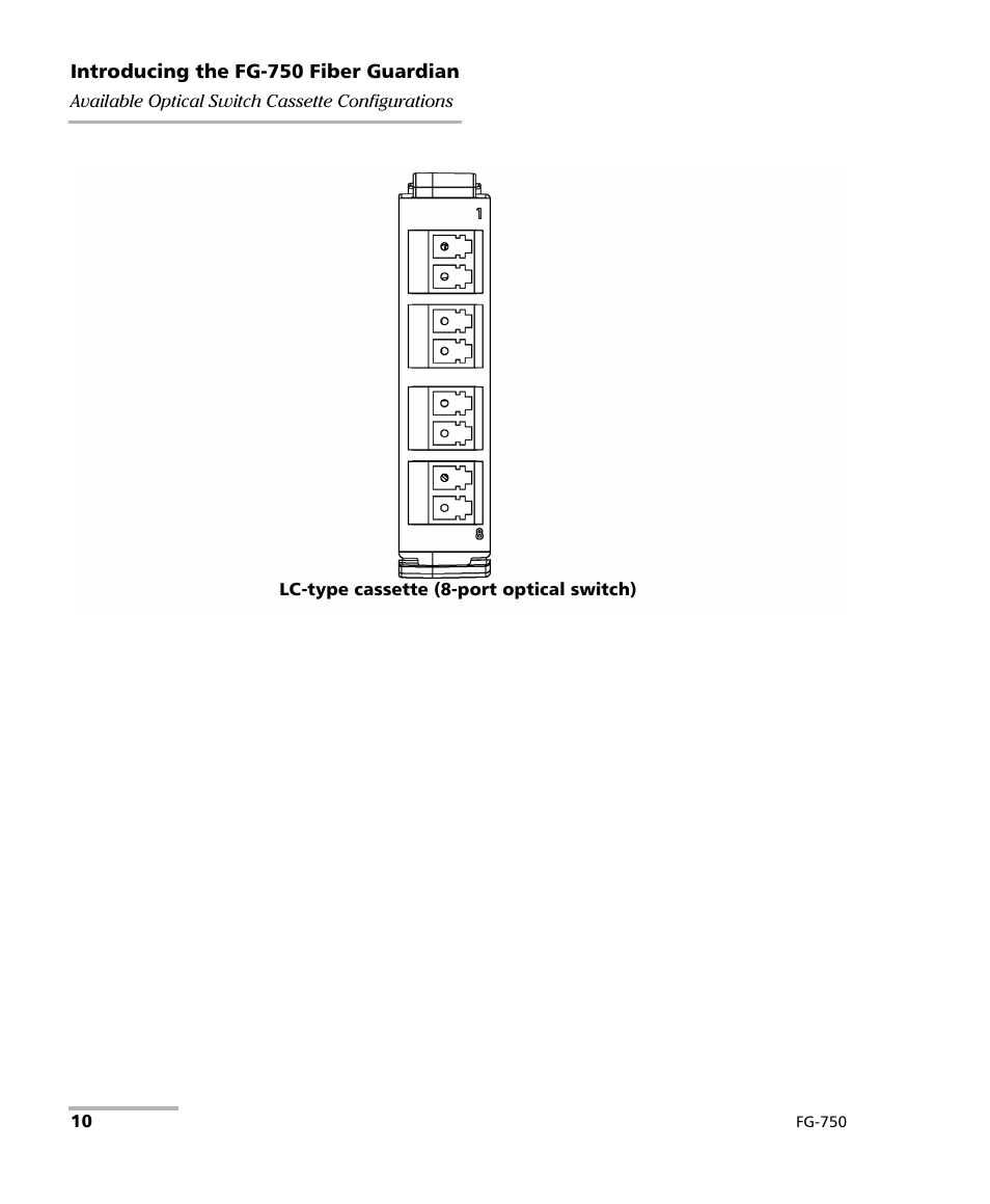 EXFO FG-750 User Manual | Page 24 / 338