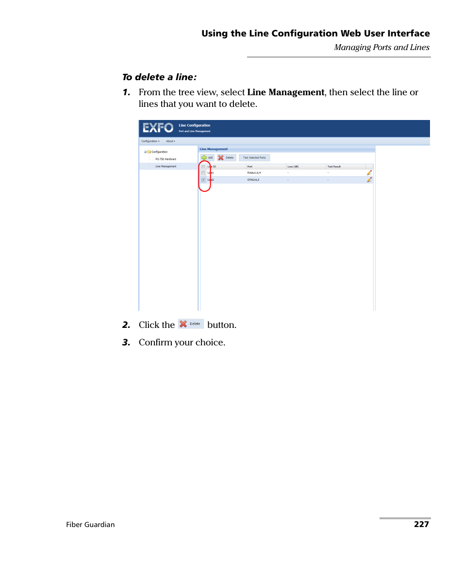 EXFO FG-750 User Manual | Page 241 / 338