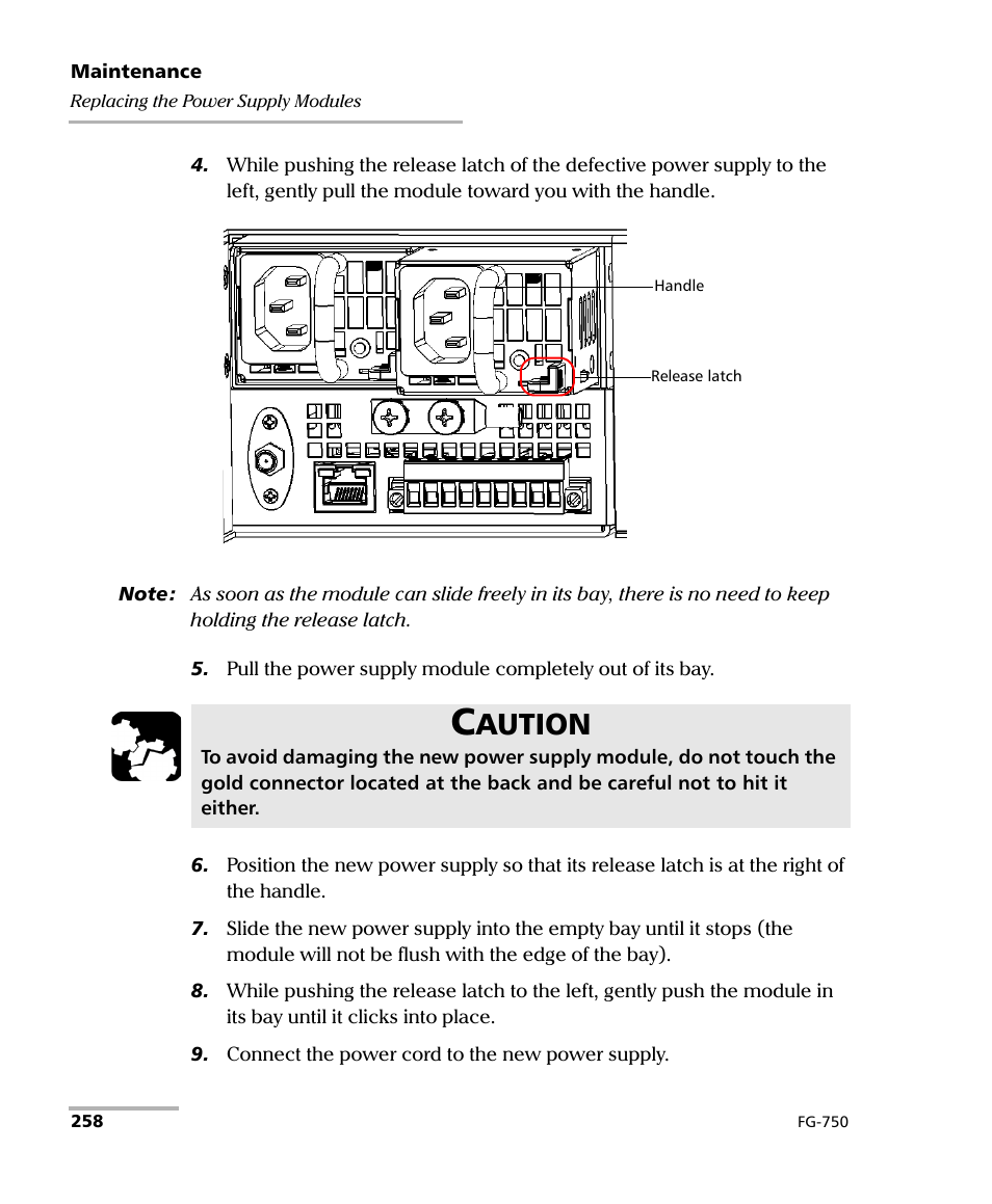 Aution | EXFO FG-750 User Manual | Page 272 / 338