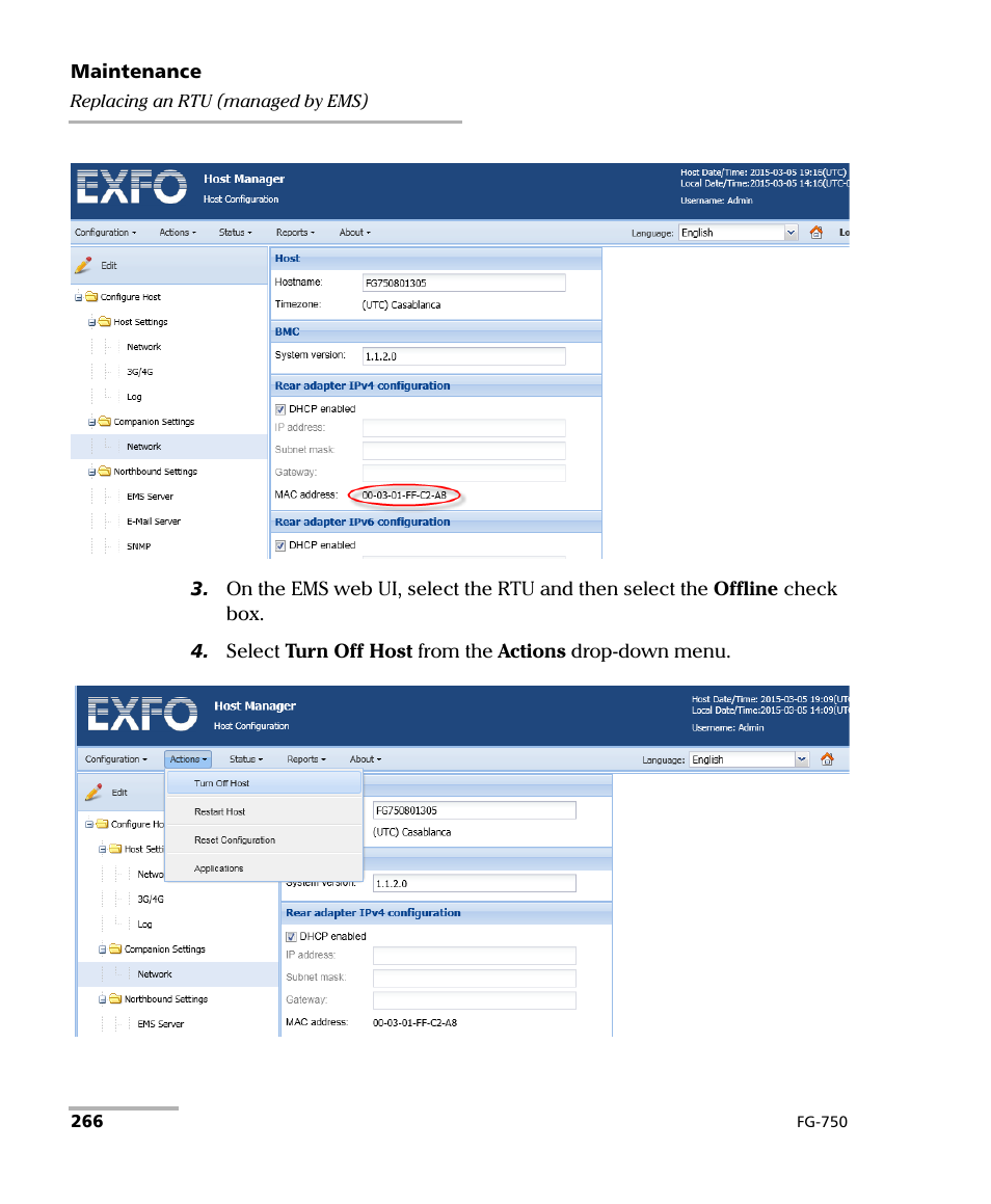 EXFO FG-750 User Manual | Page 280 / 338