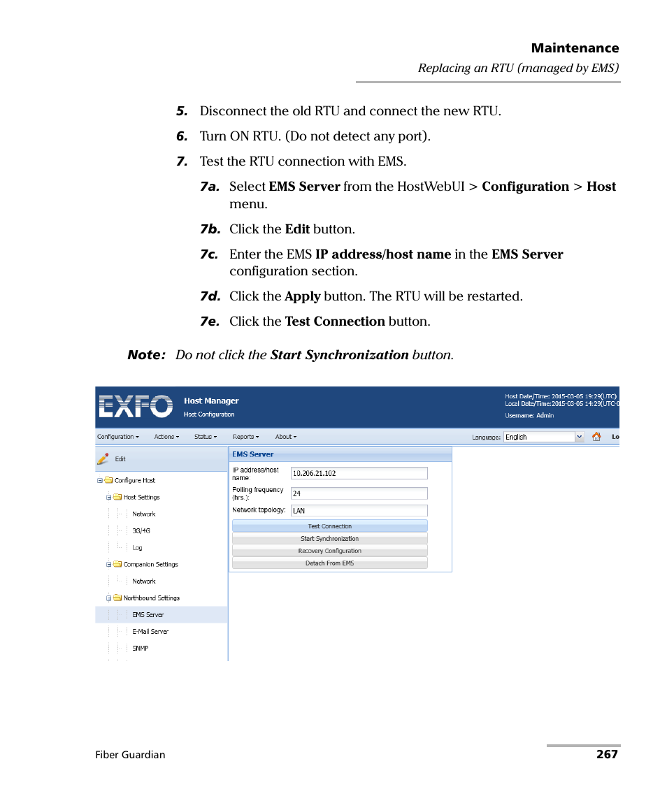 EXFO FG-750 User Manual | Page 281 / 338