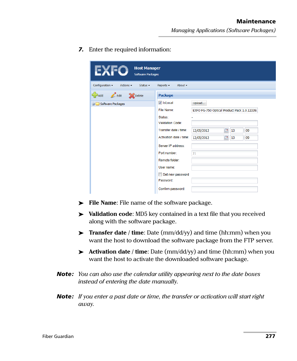 EXFO FG-750 User Manual | Page 291 / 338