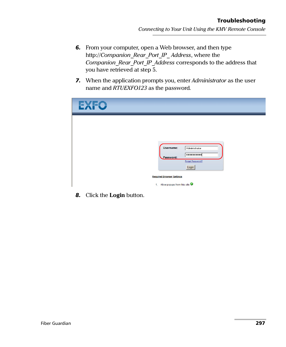 EXFO FG-750 User Manual | Page 311 / 338