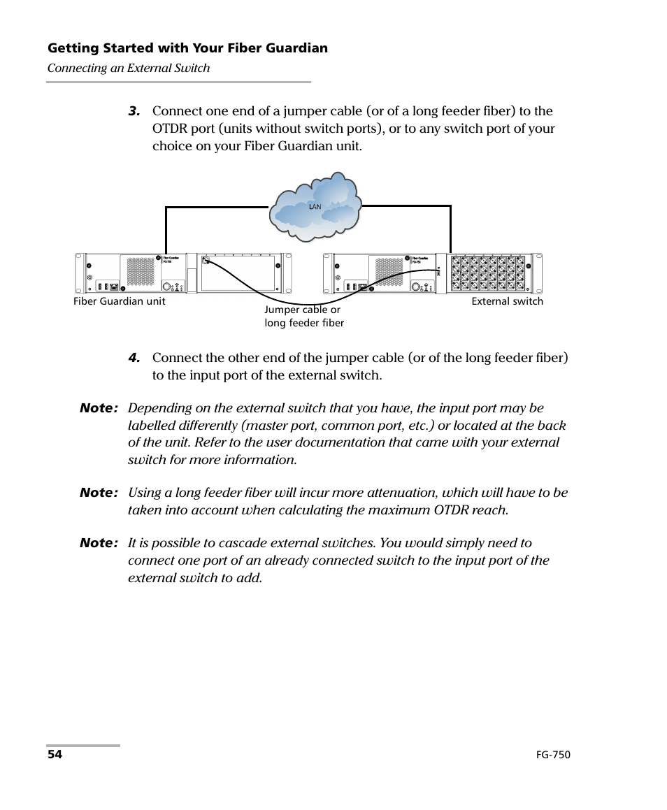 EXFO FG-750 User Manual | Page 68 / 338