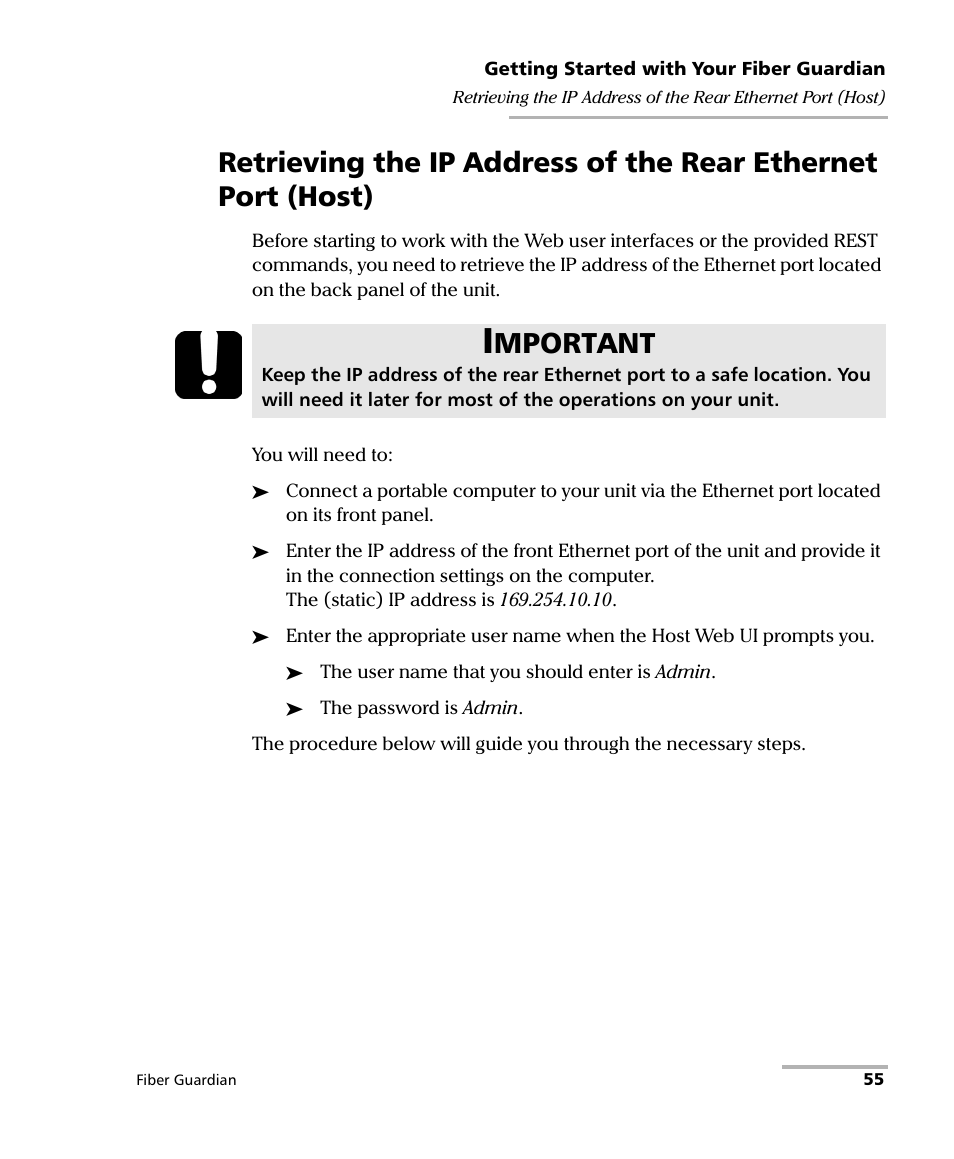 Mportant | EXFO FG-750 User Manual | Page 69 / 338