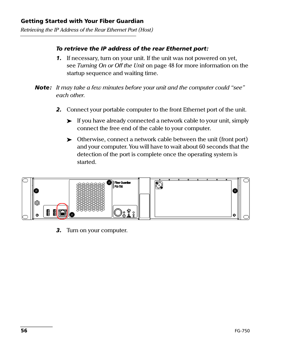 EXFO FG-750 User Manual | Page 70 / 338