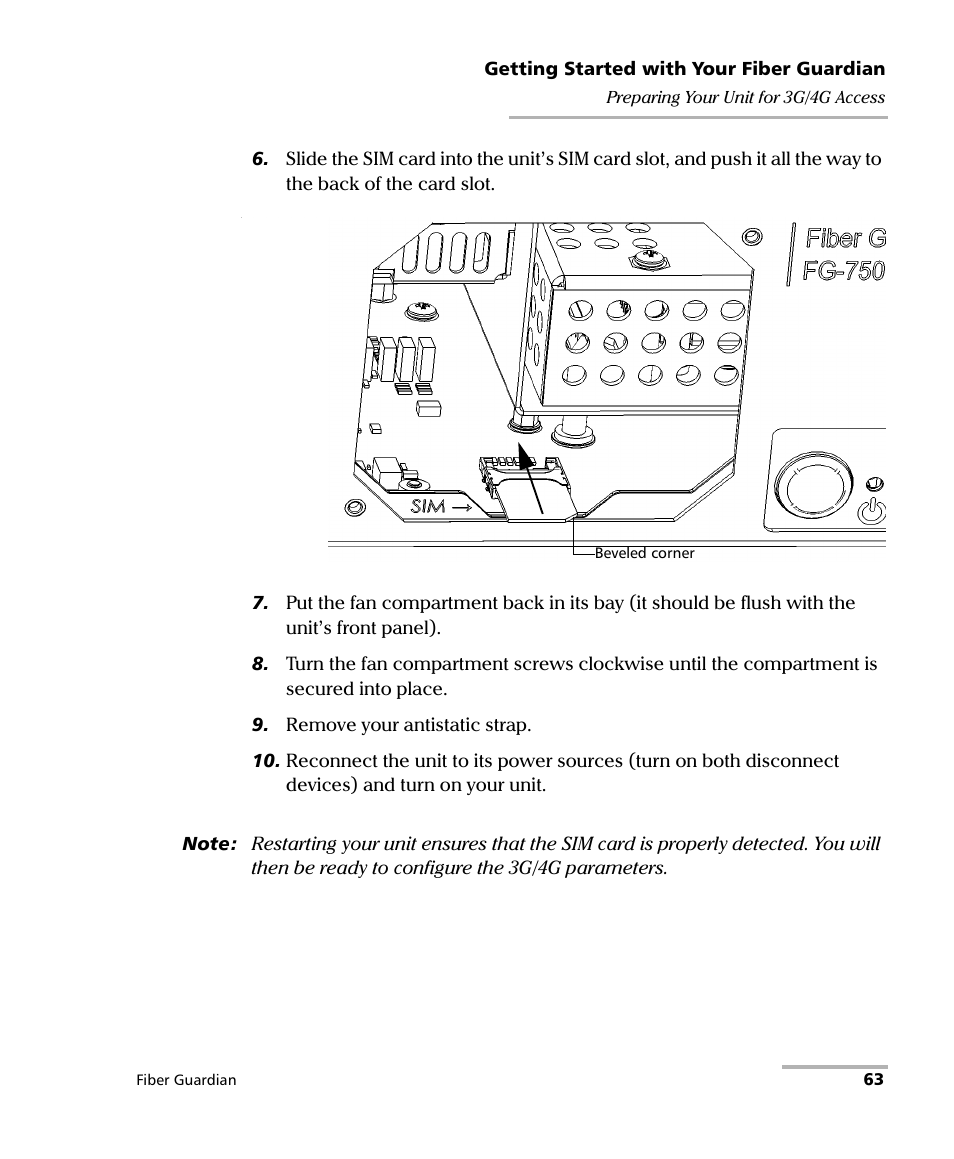 EXFO FG-750 User Manual | Page 77 / 338