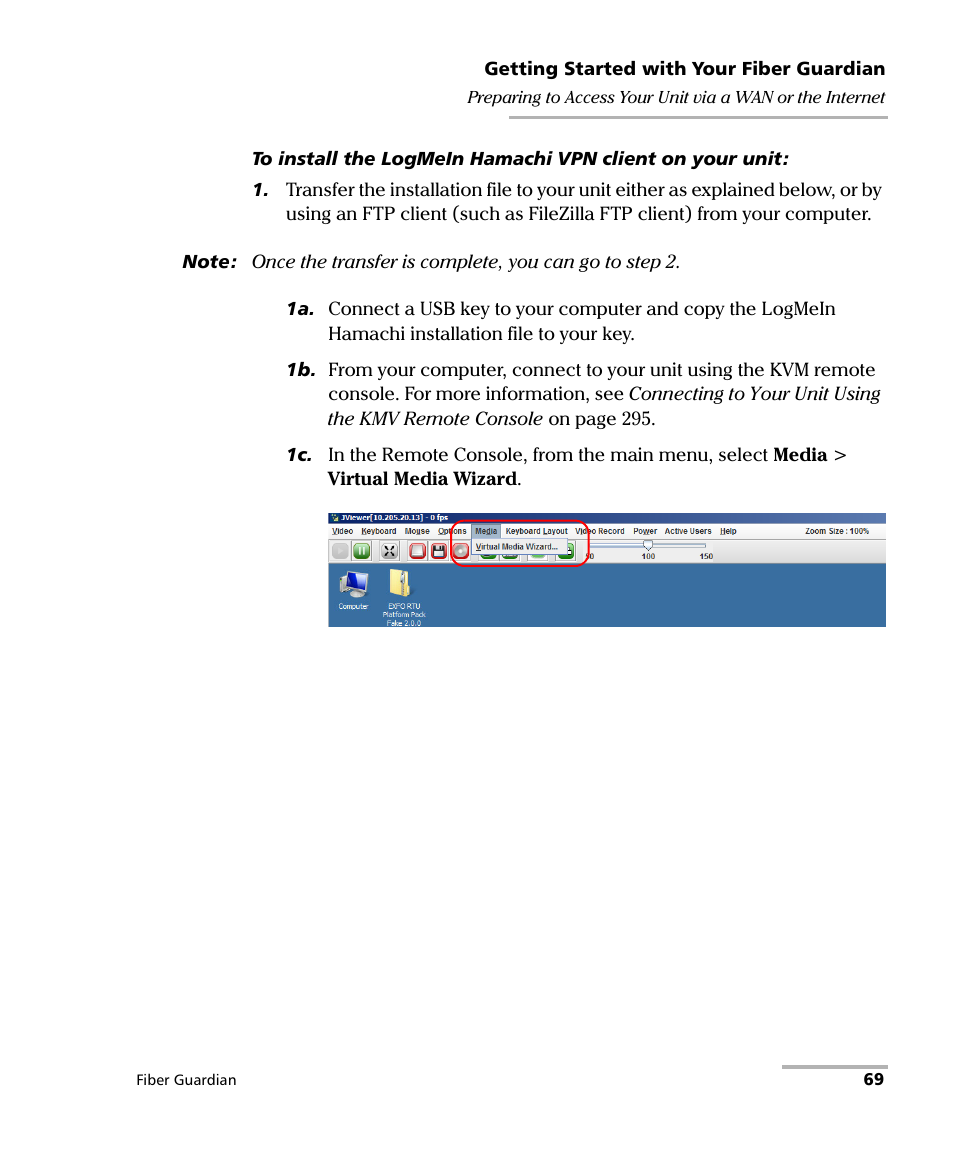 EXFO FG-750 User Manual | Page 83 / 338