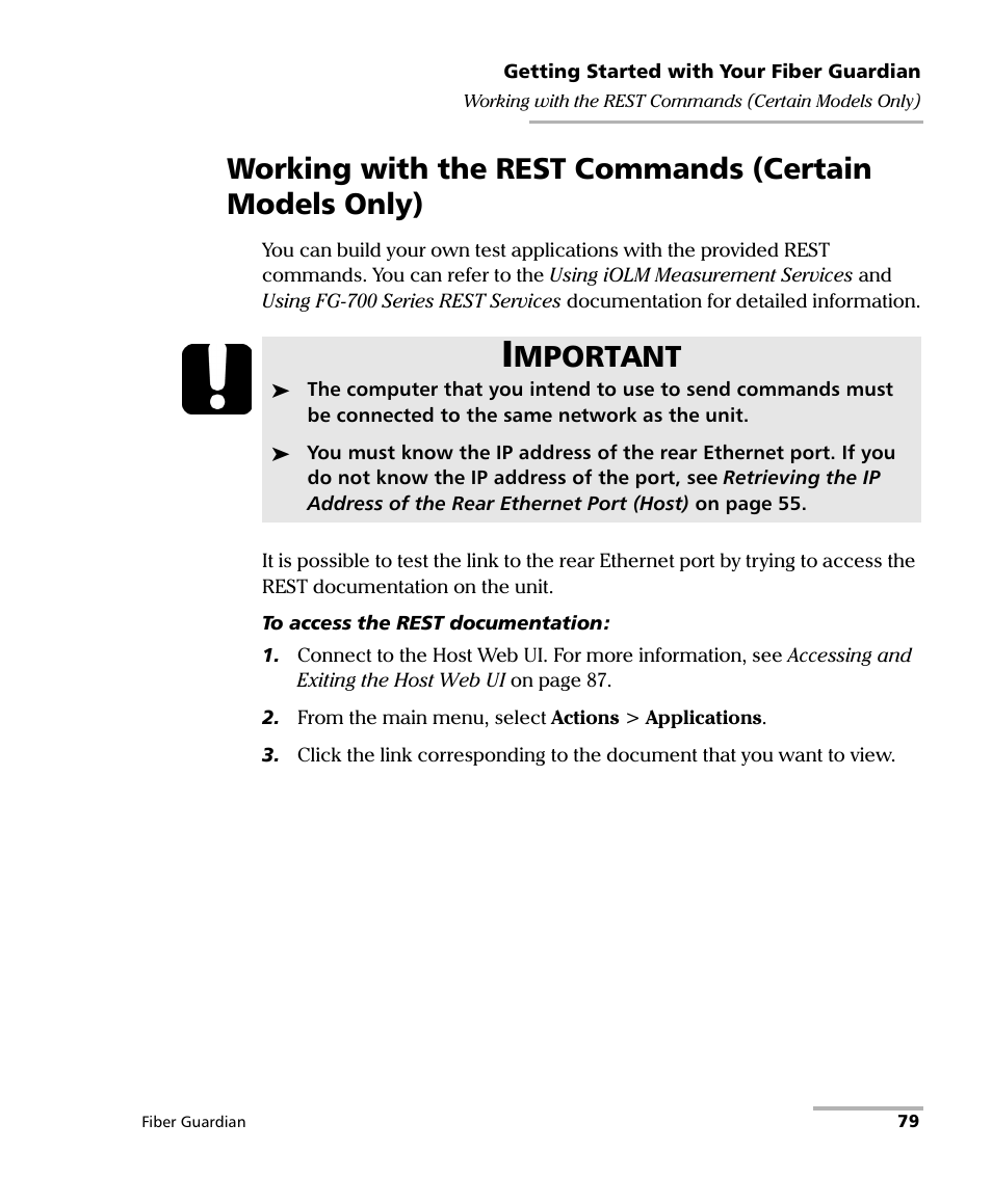 Mportant | EXFO FG-750 User Manual | Page 93 / 338