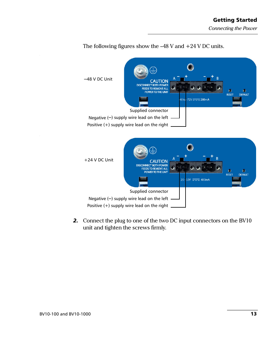 EXFO BV10 Performance Endpoint Unit User Manual | Page 19 / 116