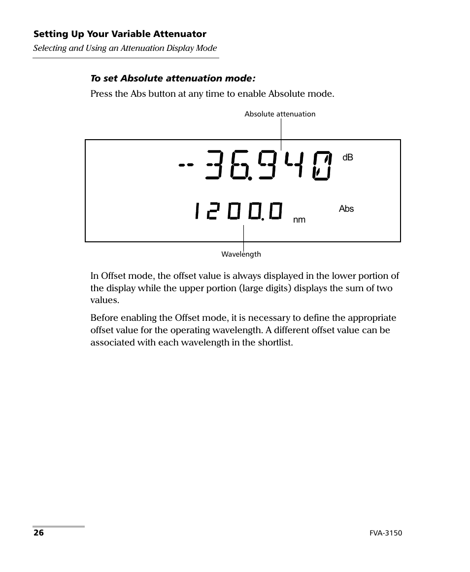 EXFO FVA-3150 Variable Attenuator User Manual | Page 32 / 115