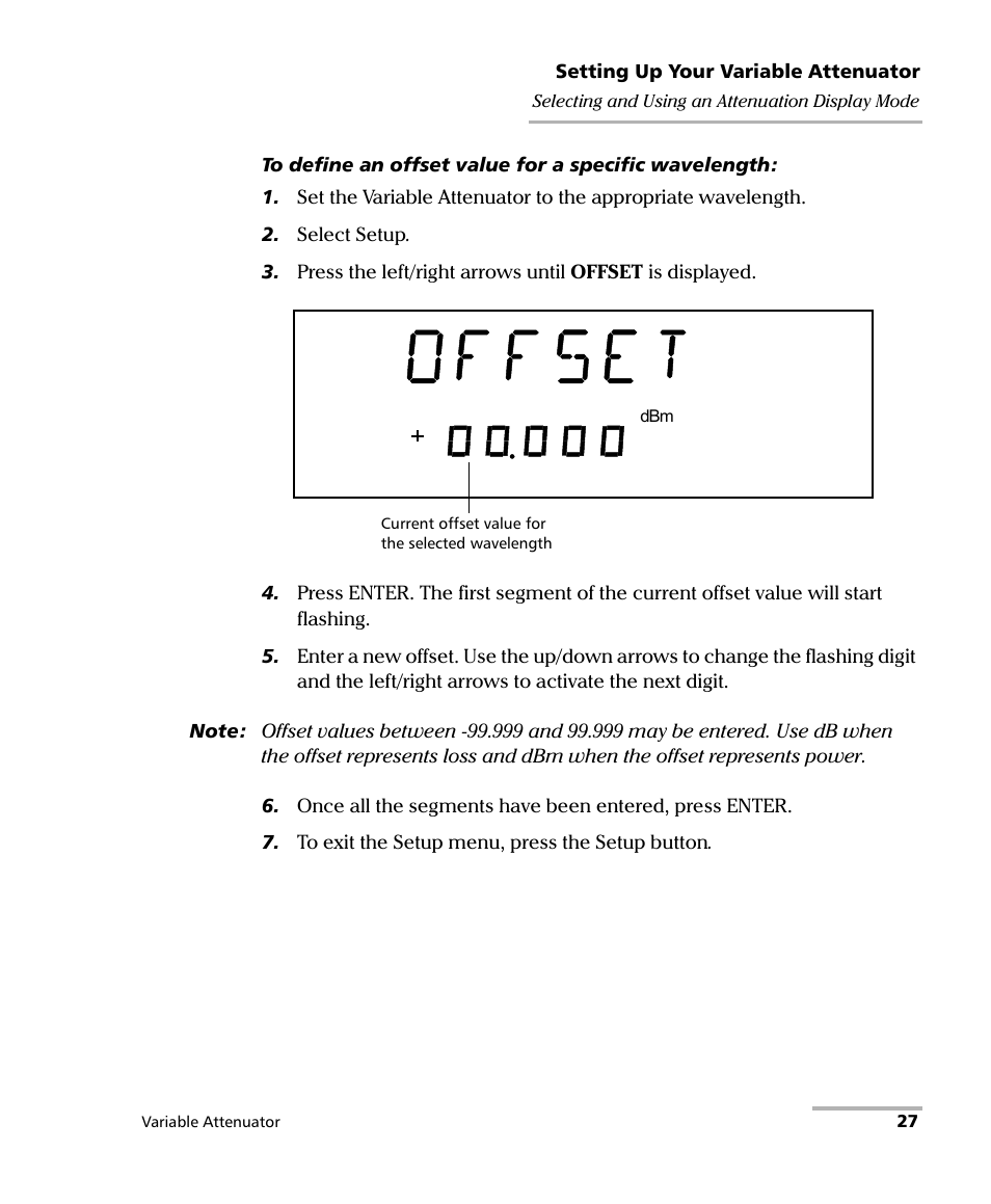 EXFO FVA-3150 Variable Attenuator User Manual | Page 33 / 115