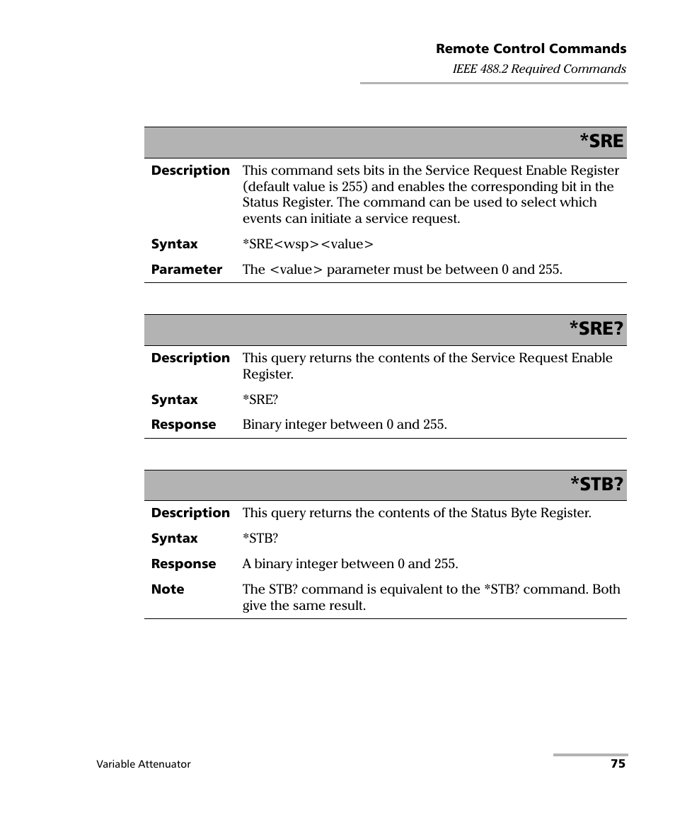 EXFO FVA-3150 Variable Attenuator User Manual | Page 81 / 115