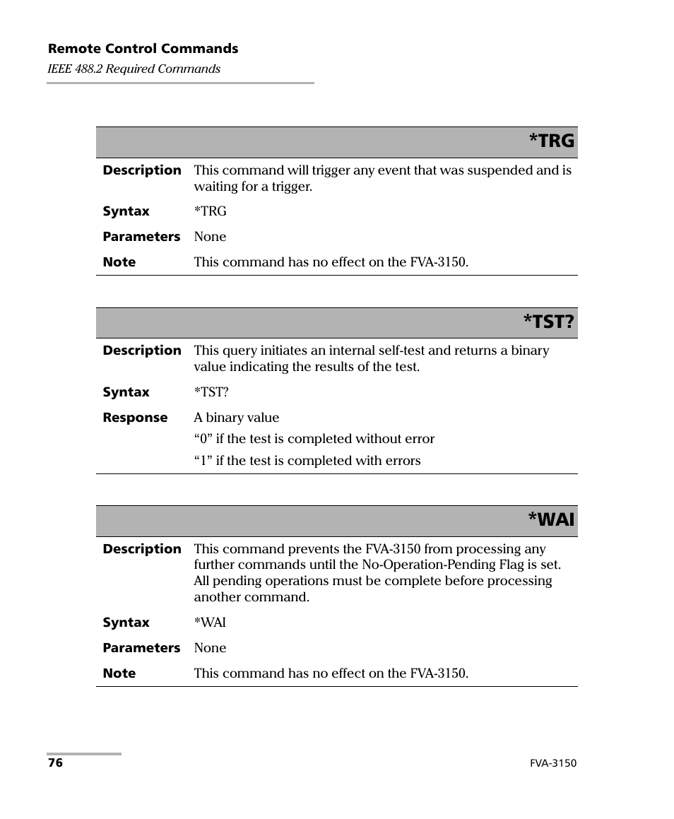 EXFO FVA-3150 Variable Attenuator User Manual | Page 82 / 115