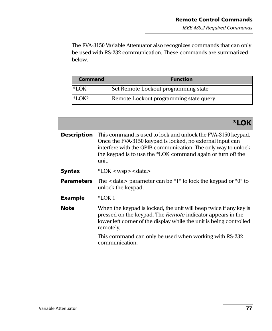EXFO FVA-3150 Variable Attenuator User Manual | Page 83 / 115