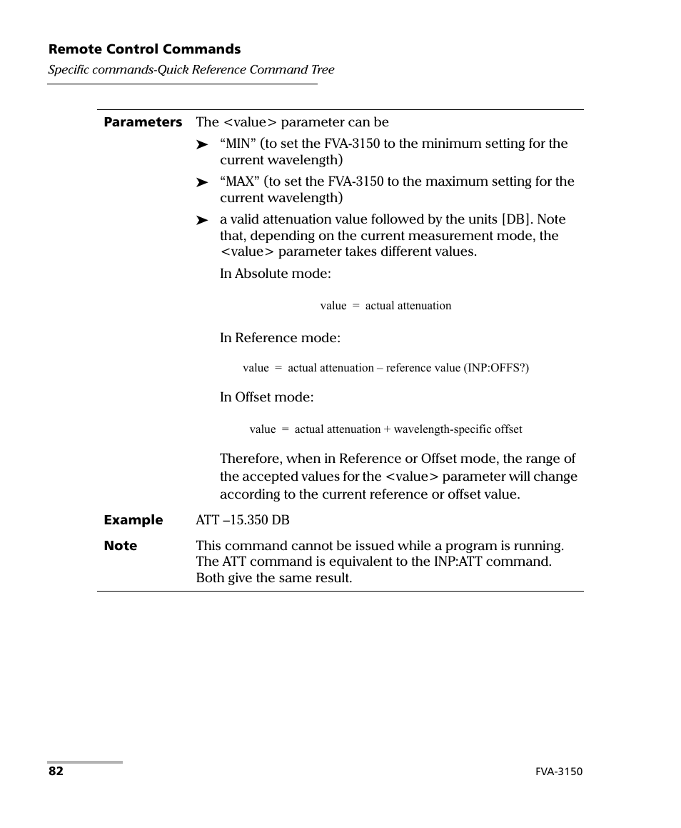 EXFO FVA-3150 Variable Attenuator User Manual | Page 88 / 115