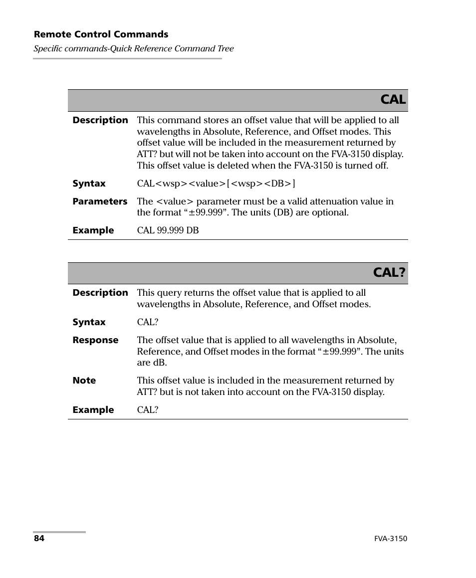EXFO FVA-3150 Variable Attenuator User Manual | Page 90 / 115
